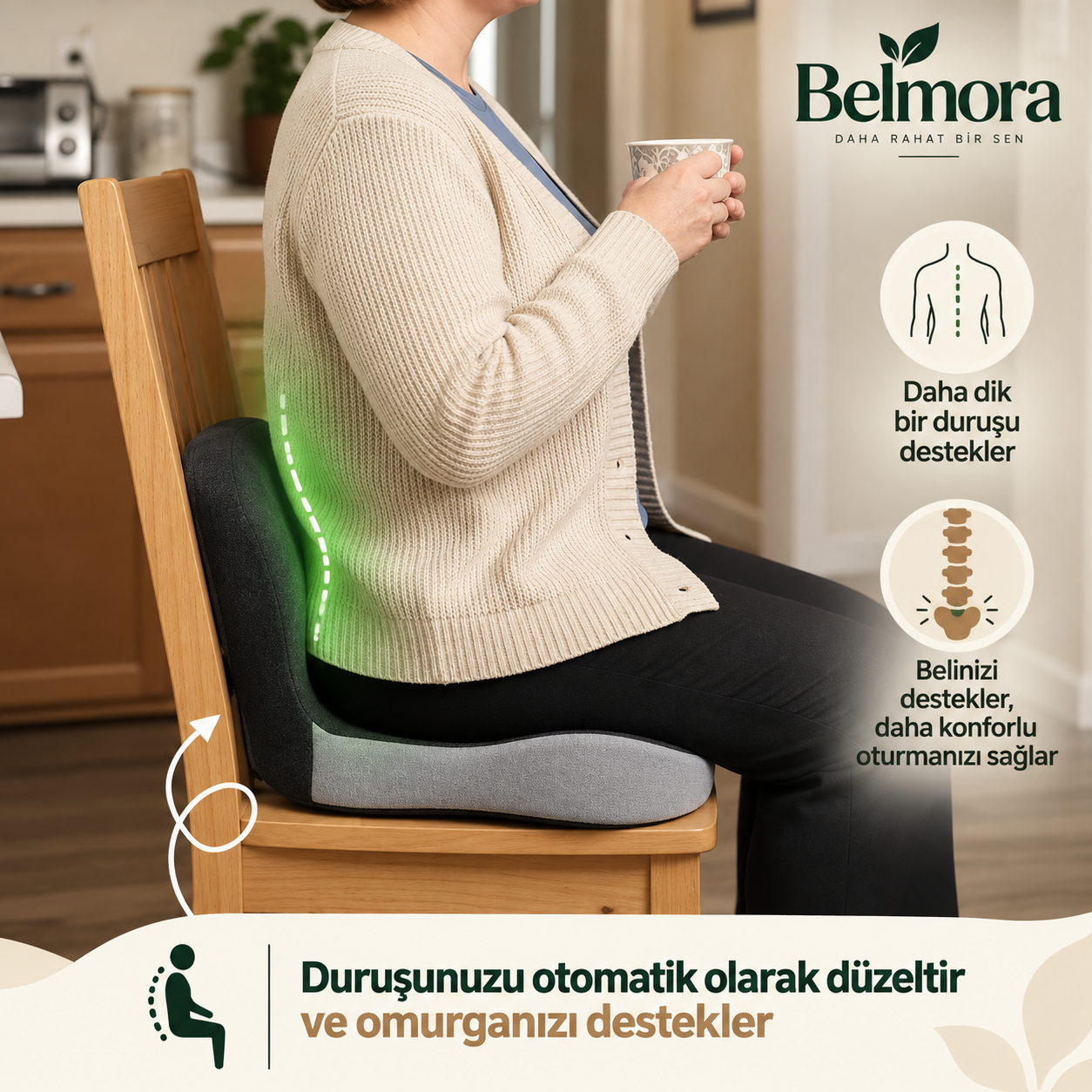 Ortopedik Oturma Minderi